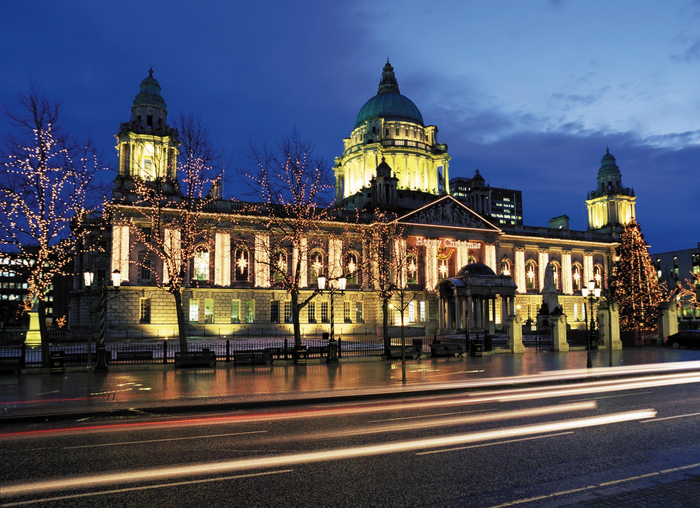 City Hall Christmas Lights JD McGeown Ltd